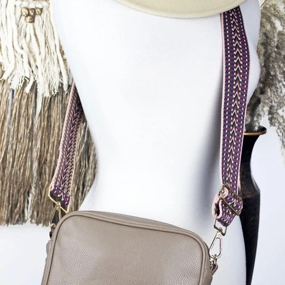 Vegan Leather, Guitar Strap, CrossBody - Picture 4 of 5